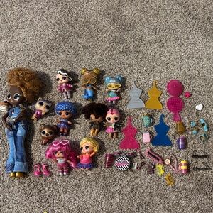 L.O.L. Surprise! Colorful Dolls and Accessories Set